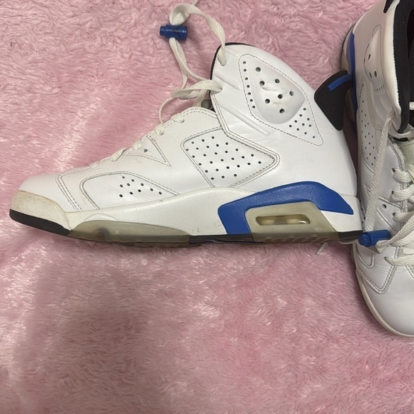 Retro Jordan 6 2014 Sport Blue - Picture 2 of 4